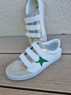 Baskets étoile verte