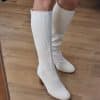 Bottes chaussettes beige