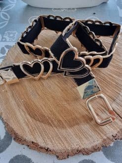 Ceinture élastique coeur