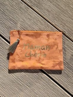 Alternative view of Pochette maman chérie orange