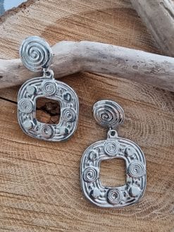Boucles d'oreilles arabesque