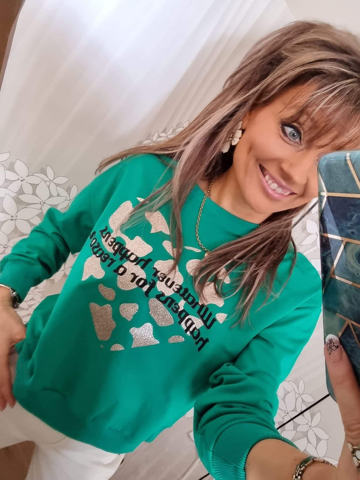 Sweat Lucie Vert