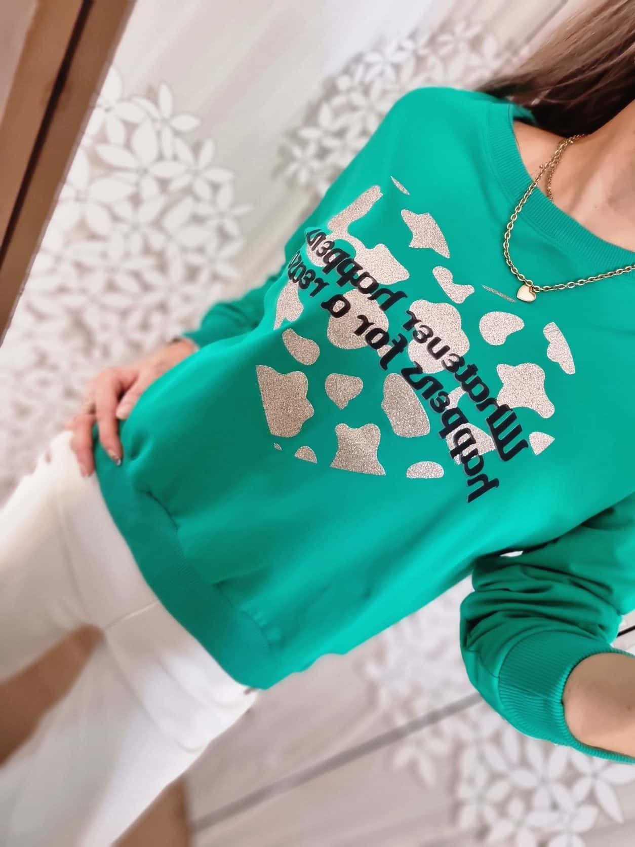 Sweat Lucie Vert – Image 4