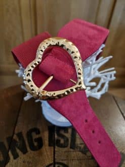 Alternative view of Ceinture Fuchsia cœur