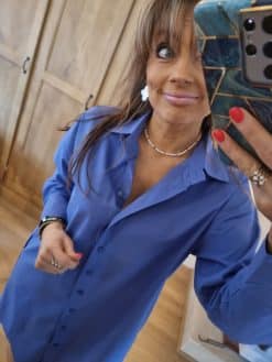 Robe Chemise Pervenche