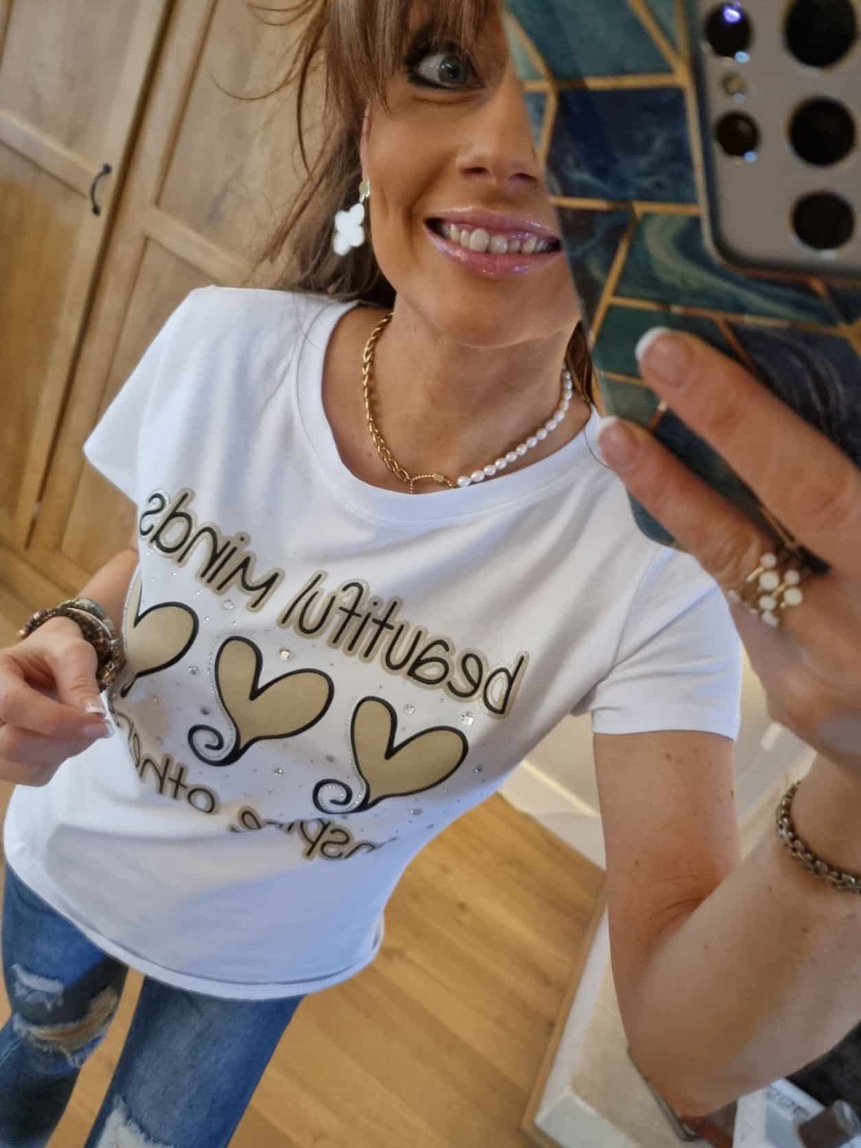 Tee-shirt Pearlie doré - Image 3