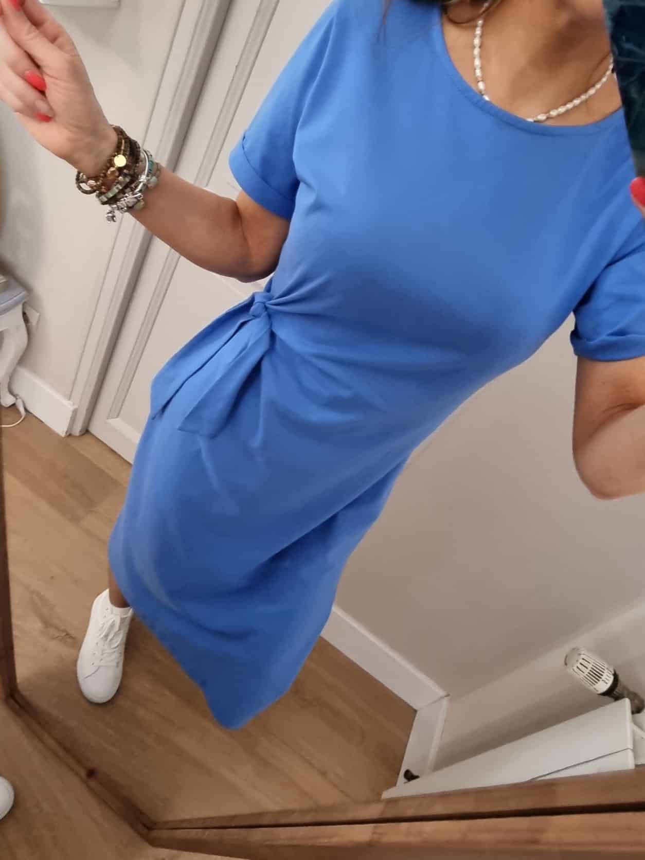 Robe 👗sportwear bleue - Image 2
