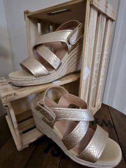 Alternative view of Espadrilles👡 GOLD