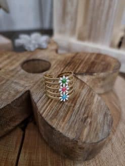 Bague pâquerettes