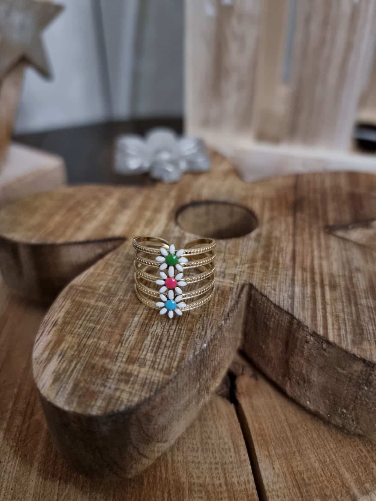 Bague pâquerettes - Image 3