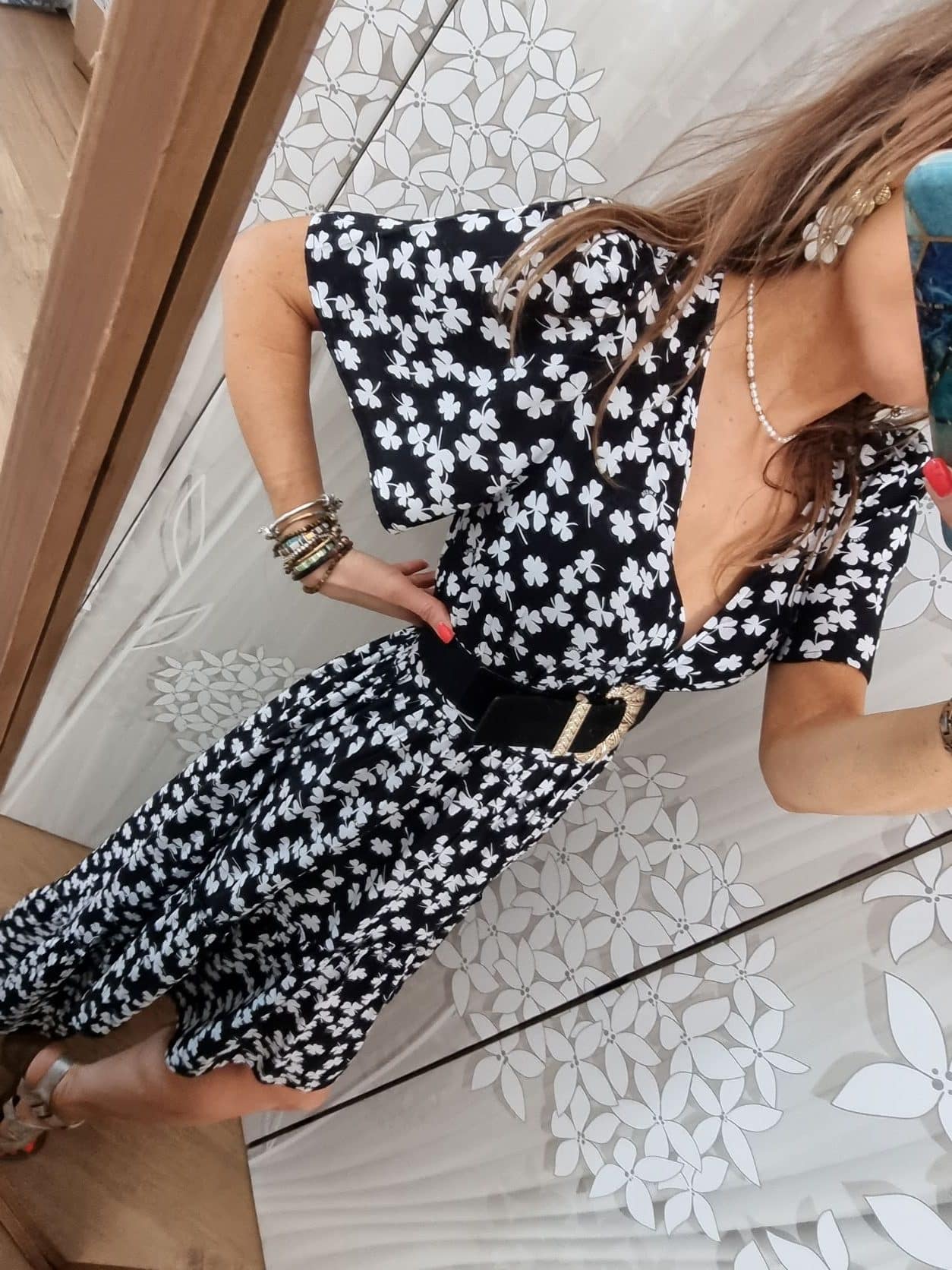 Robe 👗 asymétrique noire - Image 6