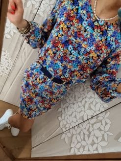 Alternative view of Robe 👗 bleue Marjolaine