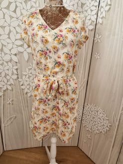 Alternative view of Robe 👗 PETALE jaune🌞 et rose