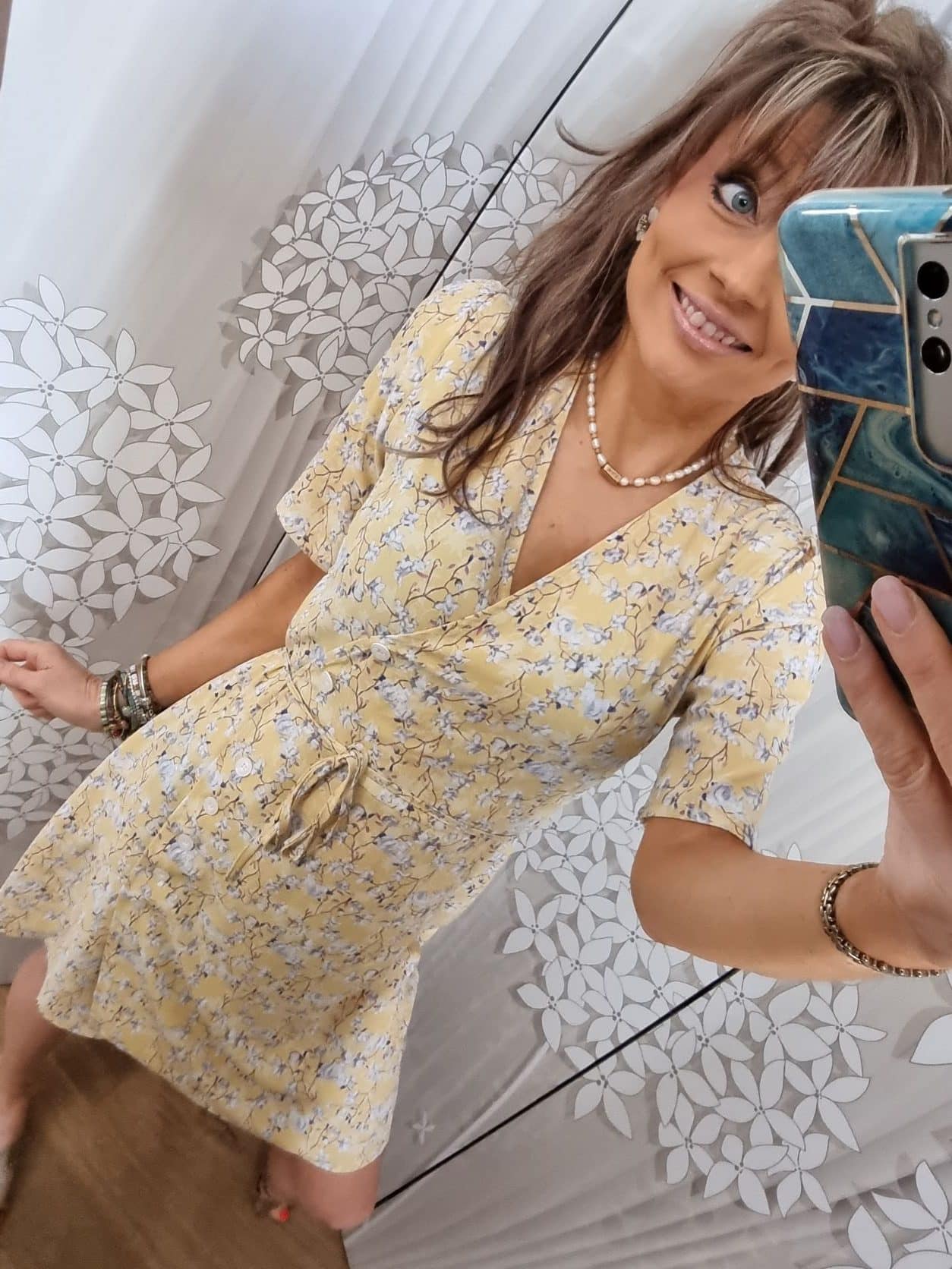 Robe 👗portefeuille jaune🌞 – Image 2