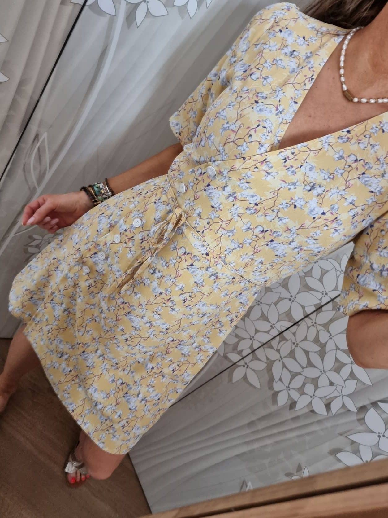 Robe 👗portefeuille jaune🌞 – Image 5