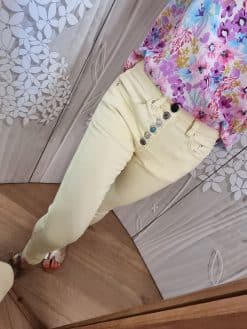 Pantalon 💙Stretch jaune☀️