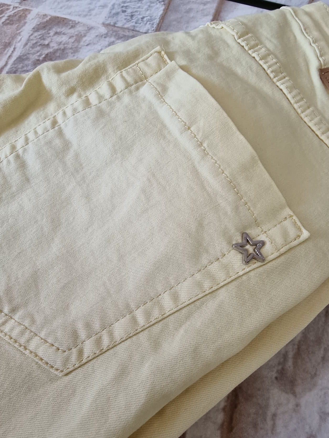 Pantalon 💙Stretch jaune☀️ - Image 4