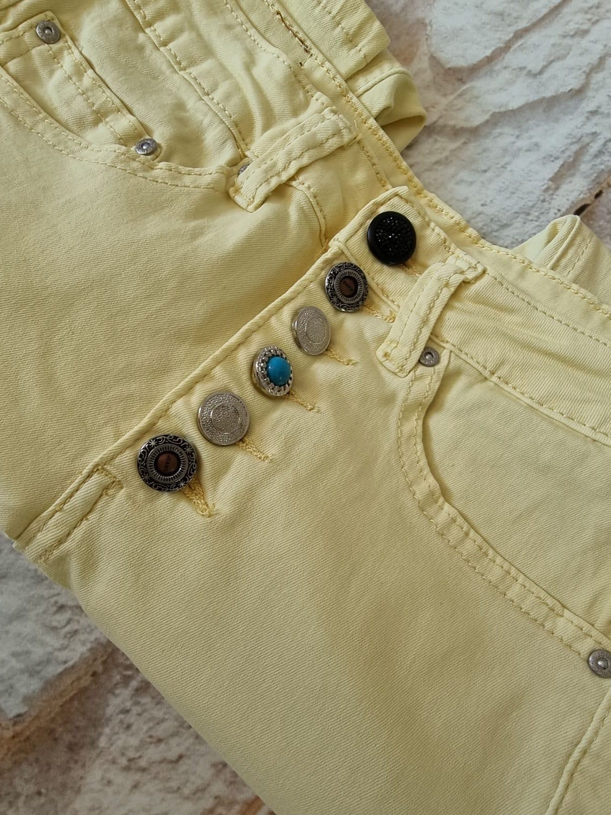 Pantalon 💙Stretch jaune☀️ - Image 5