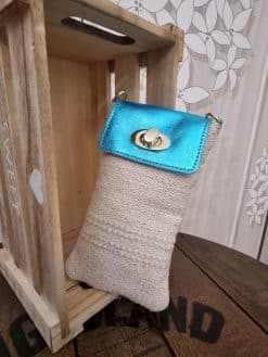 Pochette📲 tel Turquoise☎️