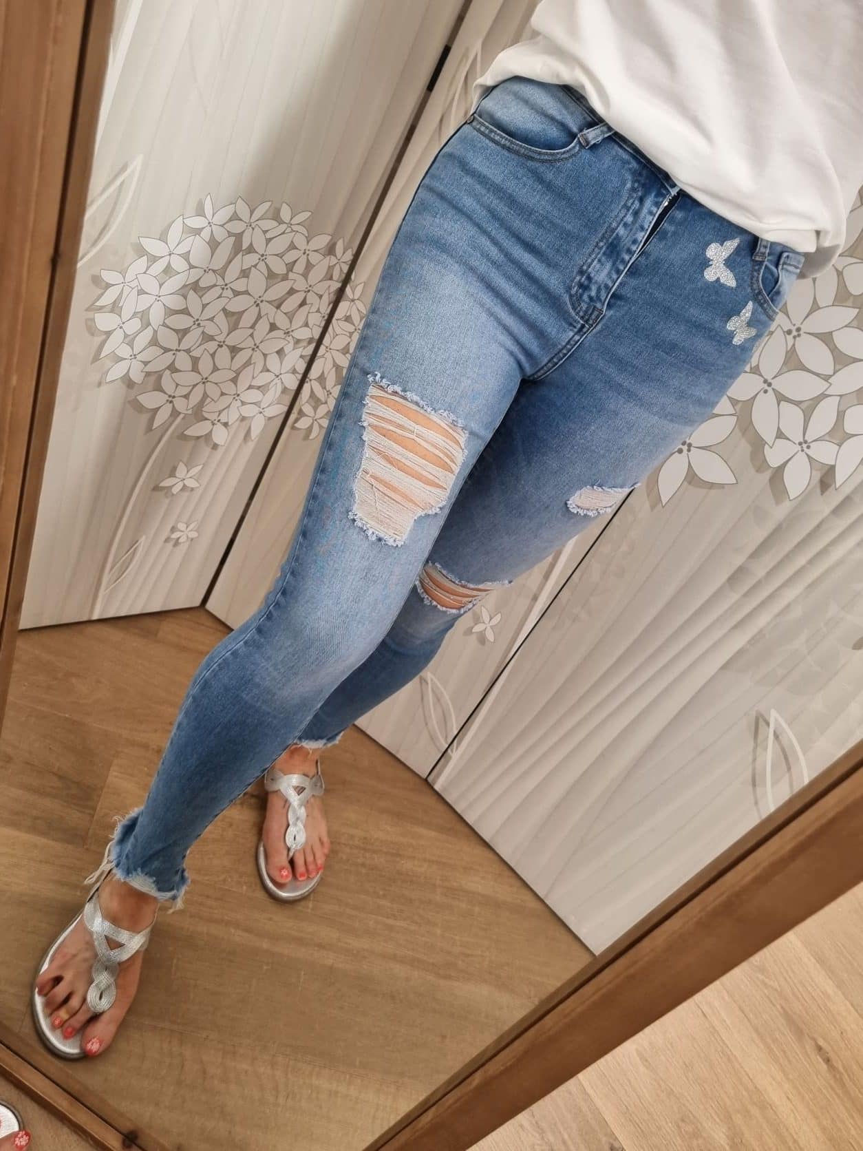 Jean ✨️SKINNY 🤍papillon🦋 – Image 2