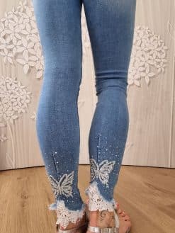 Jean ✨️SKINNY 🤍papillon🦋