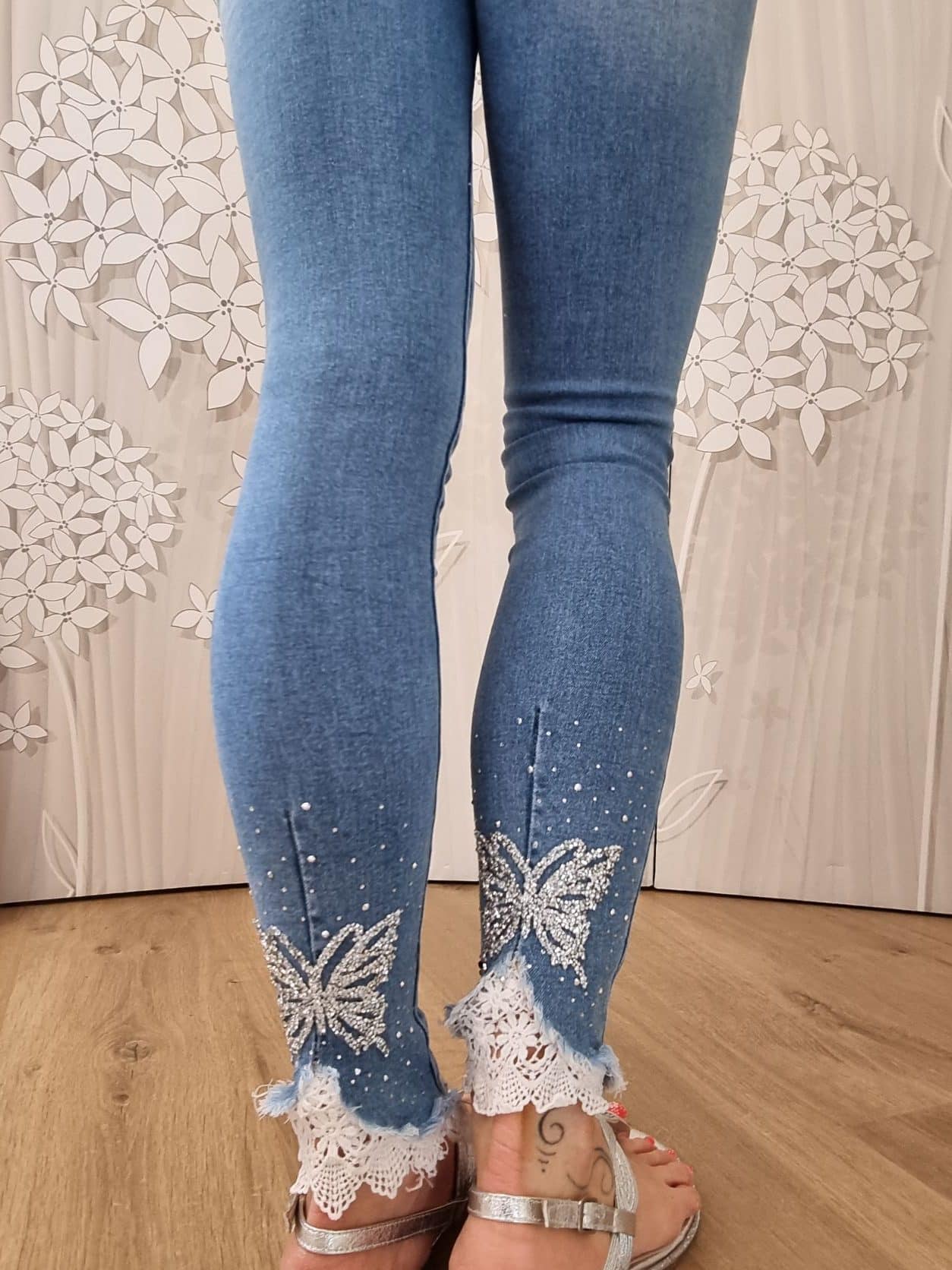 Jean ✨️SKINNY 🤍papillon🦋 – Image 3