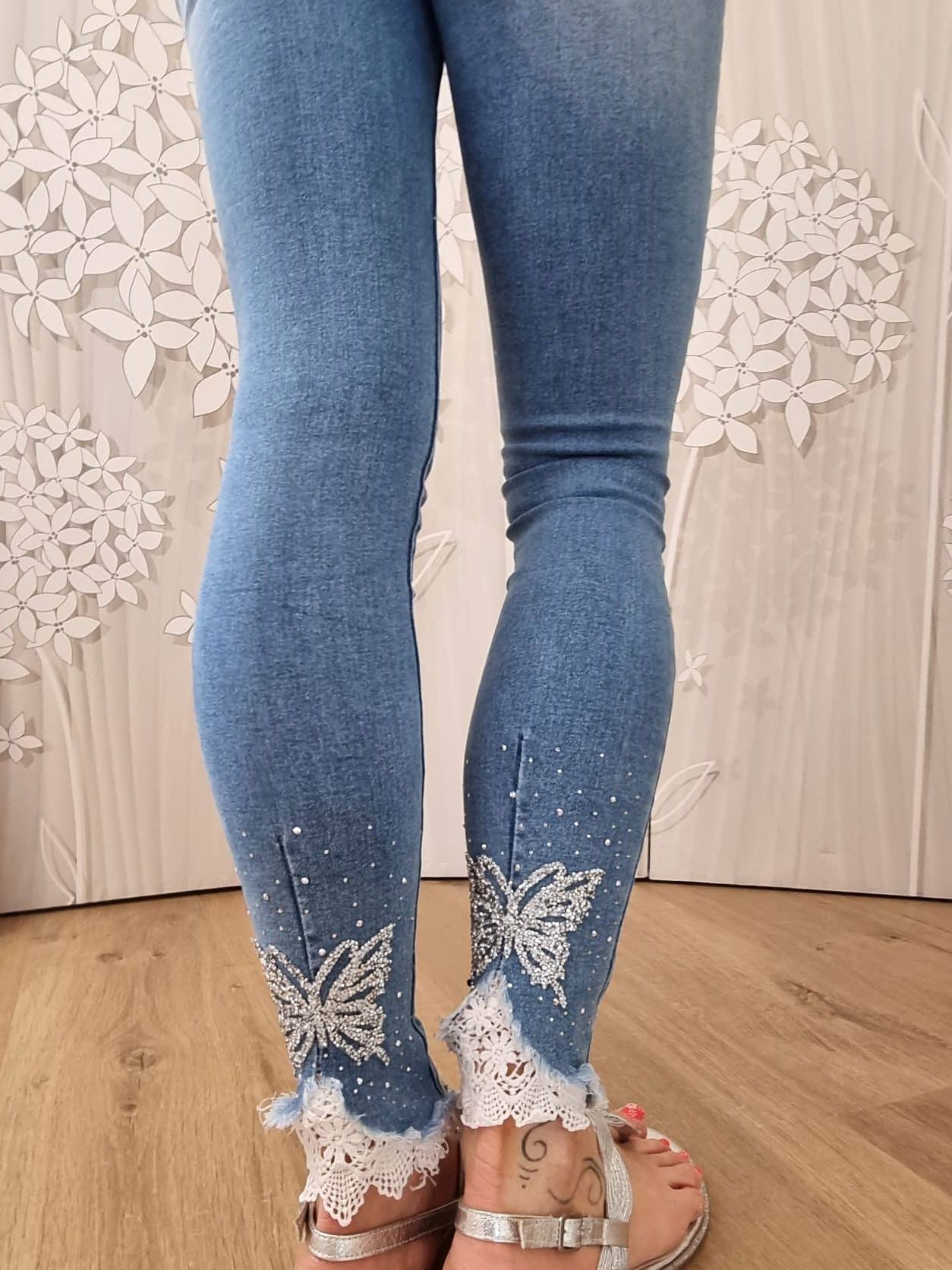 Jean ✨️SKINNY 🤍papillon🦋 – Image 5