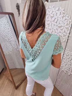 Top vert d'eau✨️ VALENTINA🤩