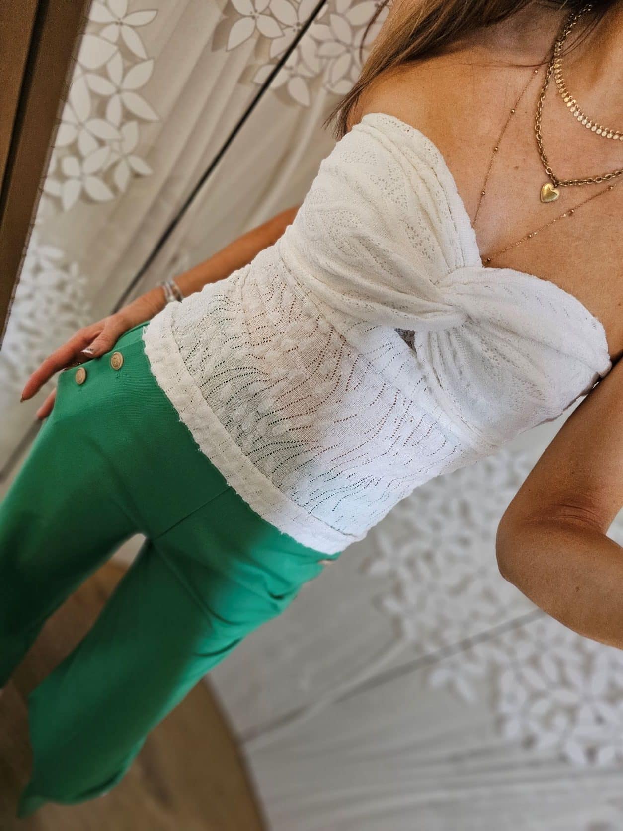 Bustier blanc Emmeline💖 – Image 4