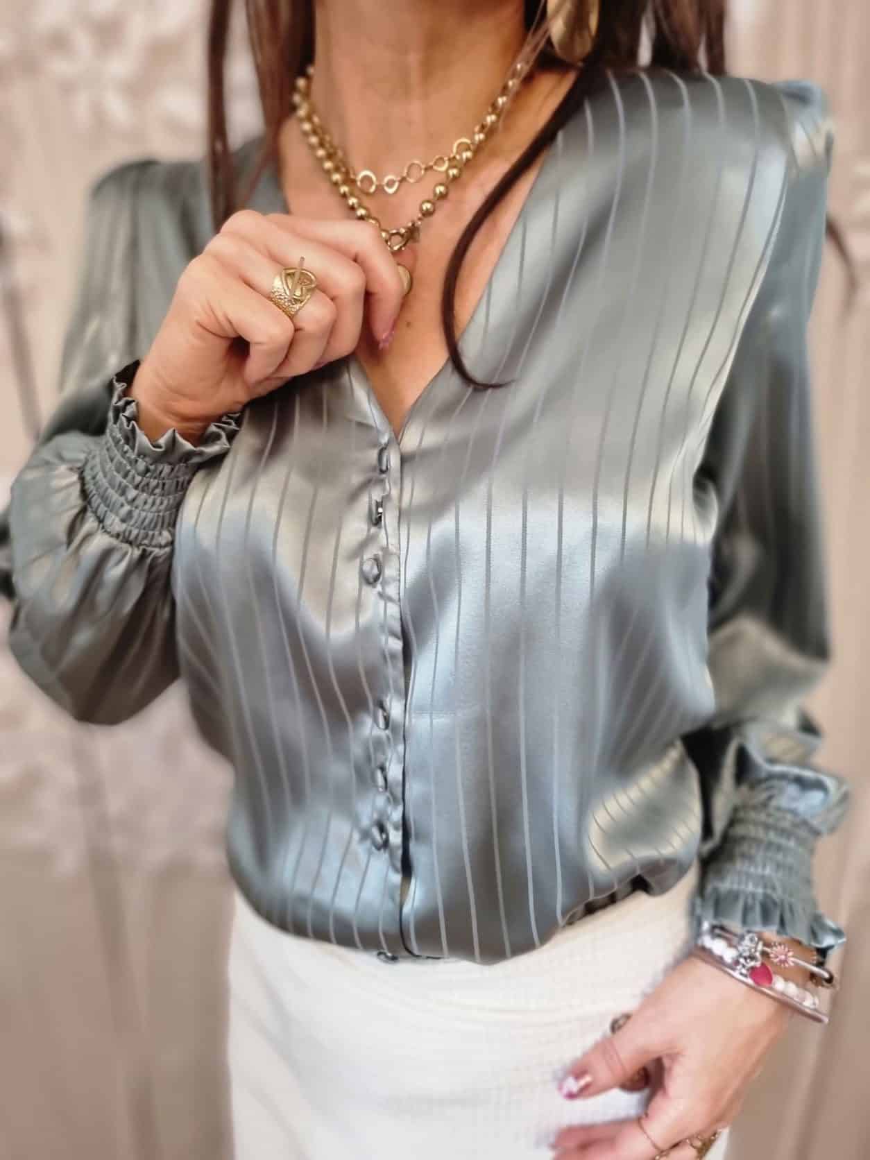 Chemise verte Sarah💚 – Image 3