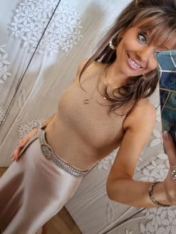 Top✨️ Camel Raegan lurex🤪