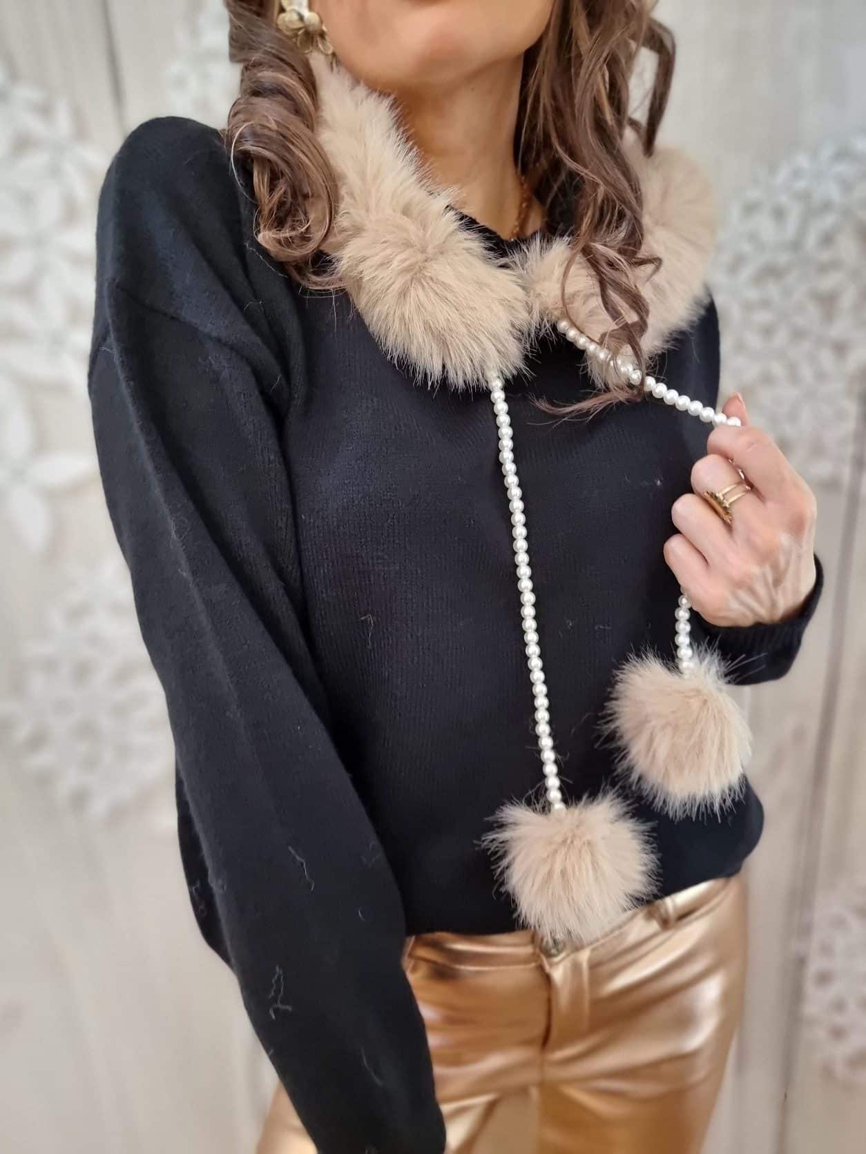 Pull noir Astridora🤎 - Image 3