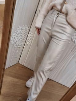 Alternative view of Pantalon✨️Kyle Beige nacré✨️