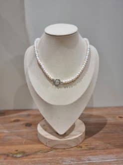 Collier ras cou Anneau