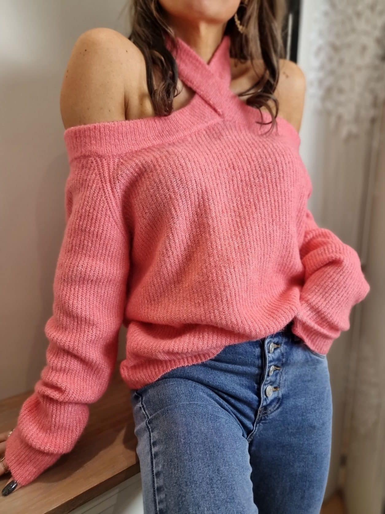 Pull rose Taddeo💝 – Image 6