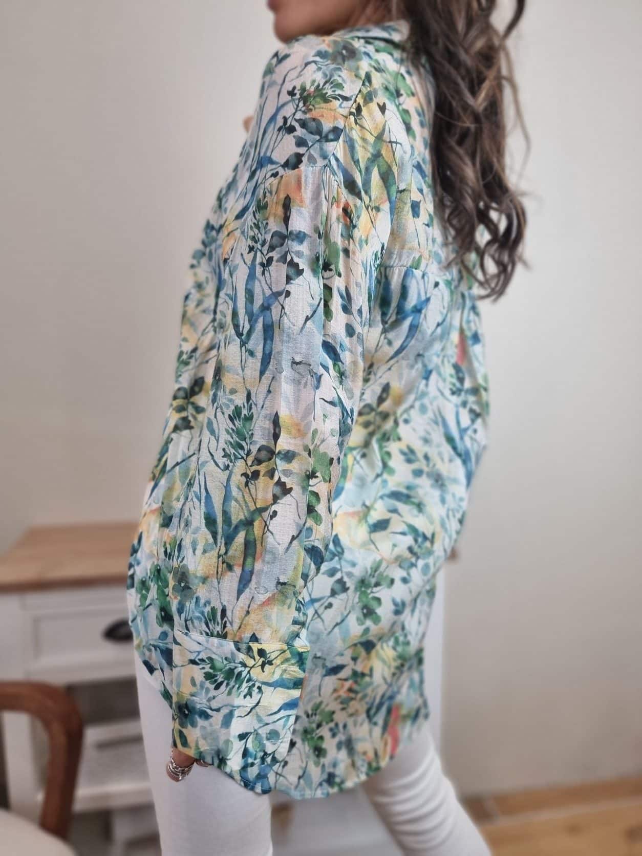 Chemise Capucine 🌸Verte – Image 3