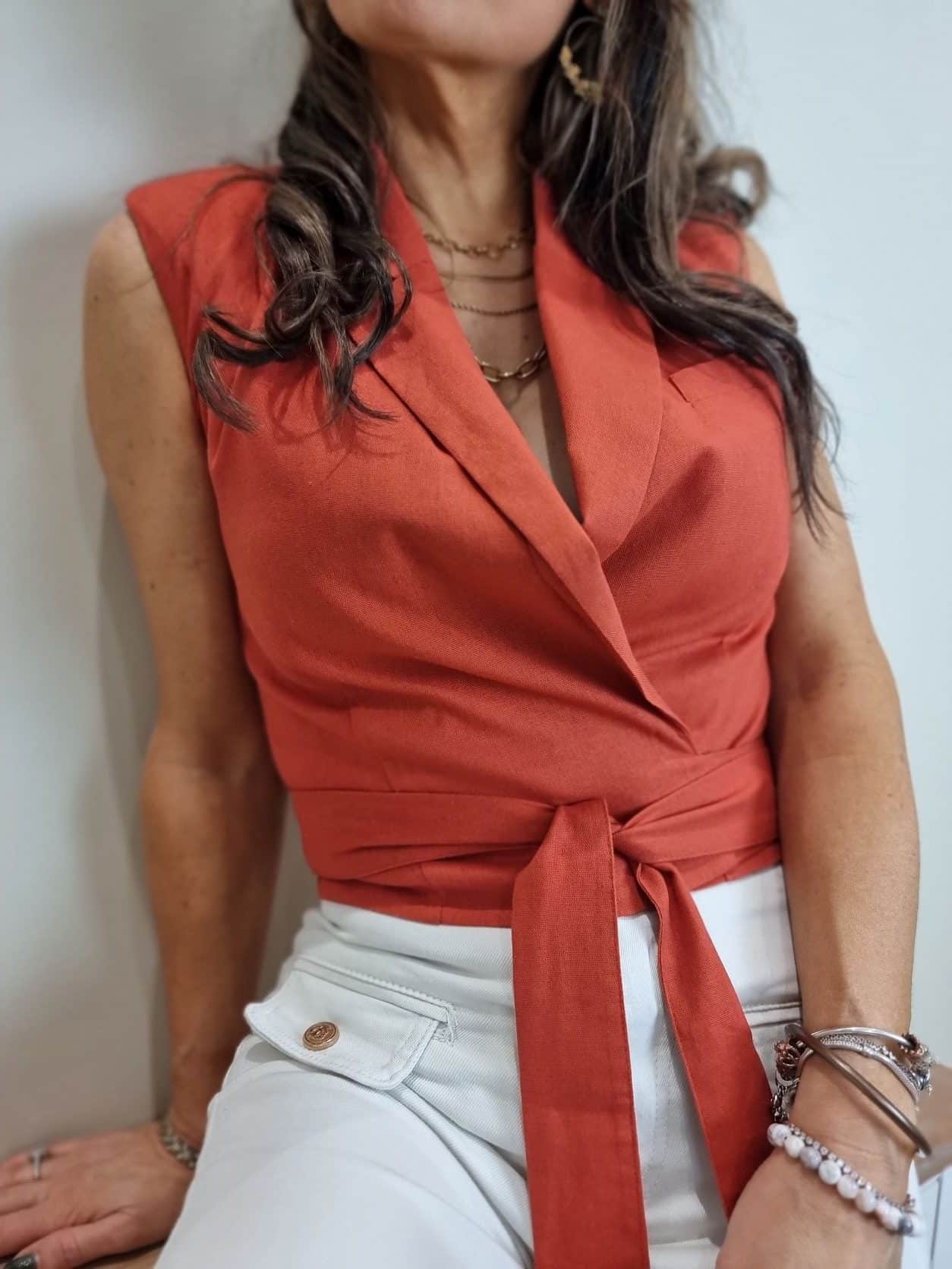 Veste Clover Terracotta💫 – Image 4