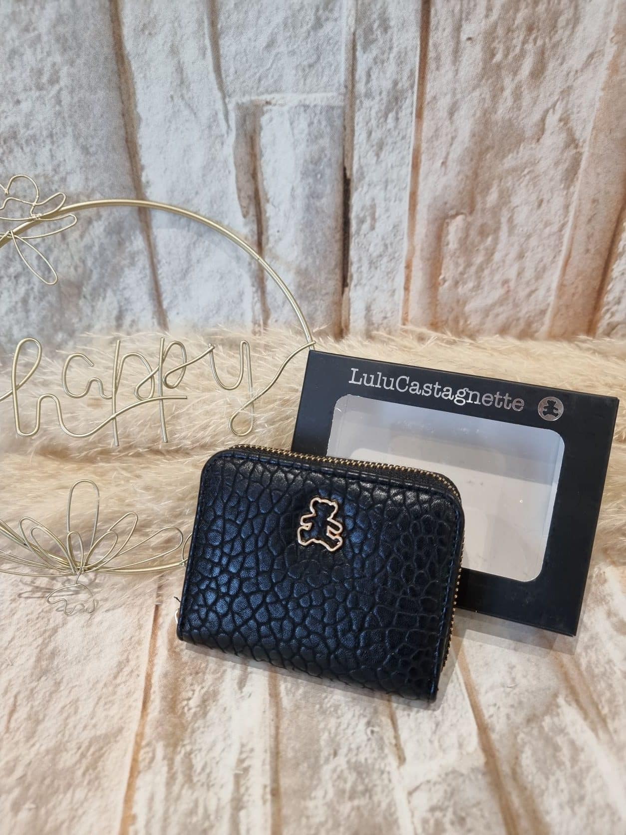 Mini Portefeuille noir 🎀 – Image 3