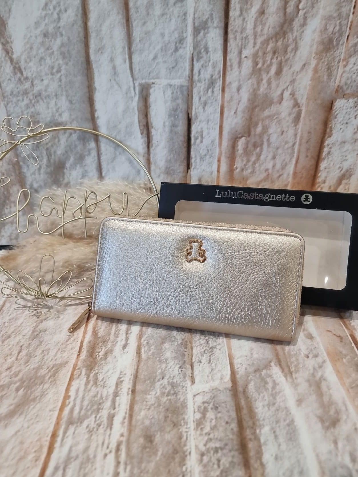 Portefeuille Lulu gold 🎀