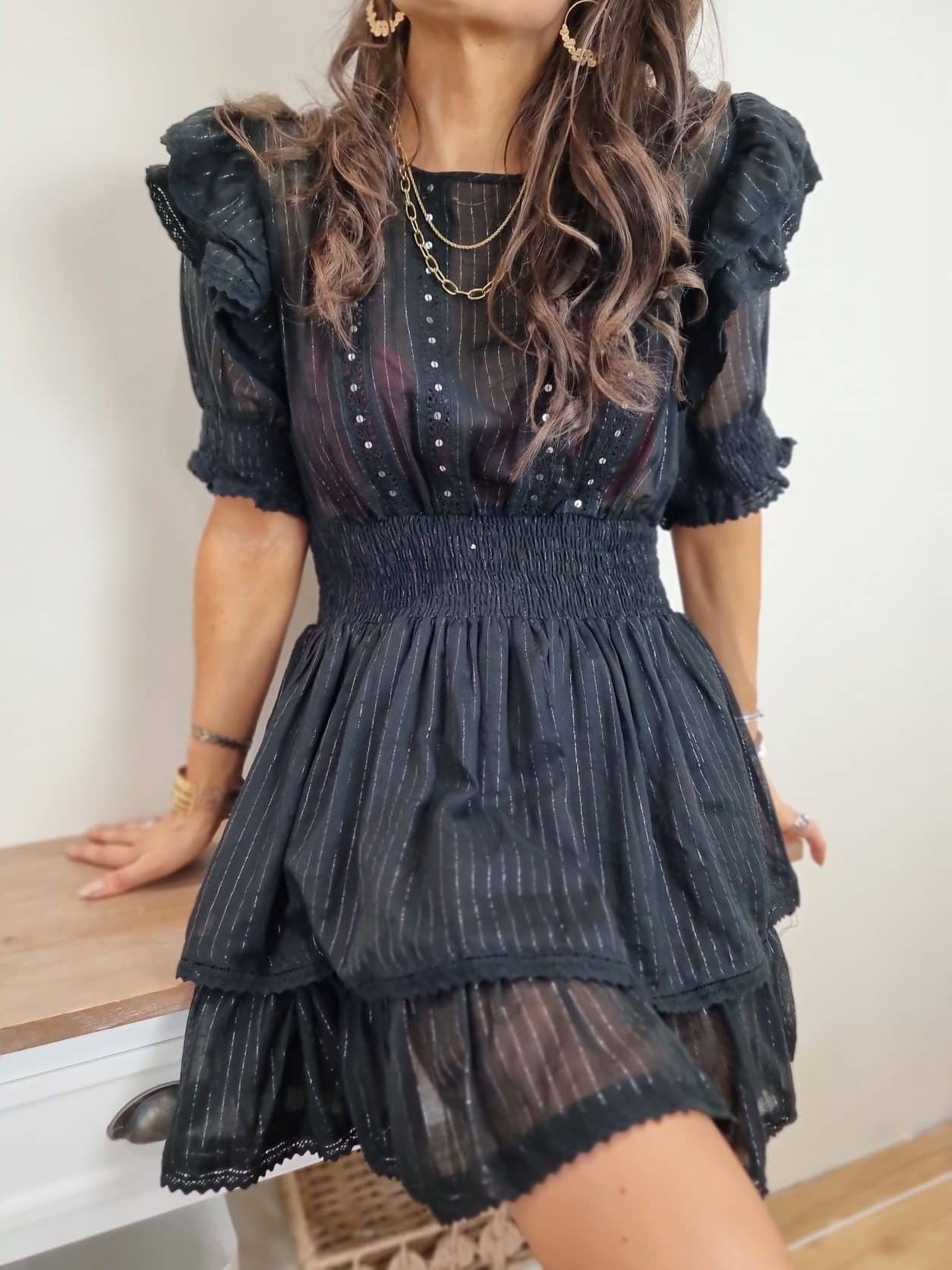 Robe noire Danitza – Image 3