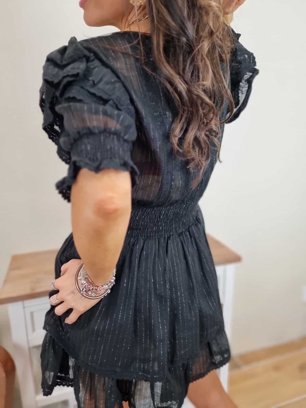 Robe noire Danitza – Image 6