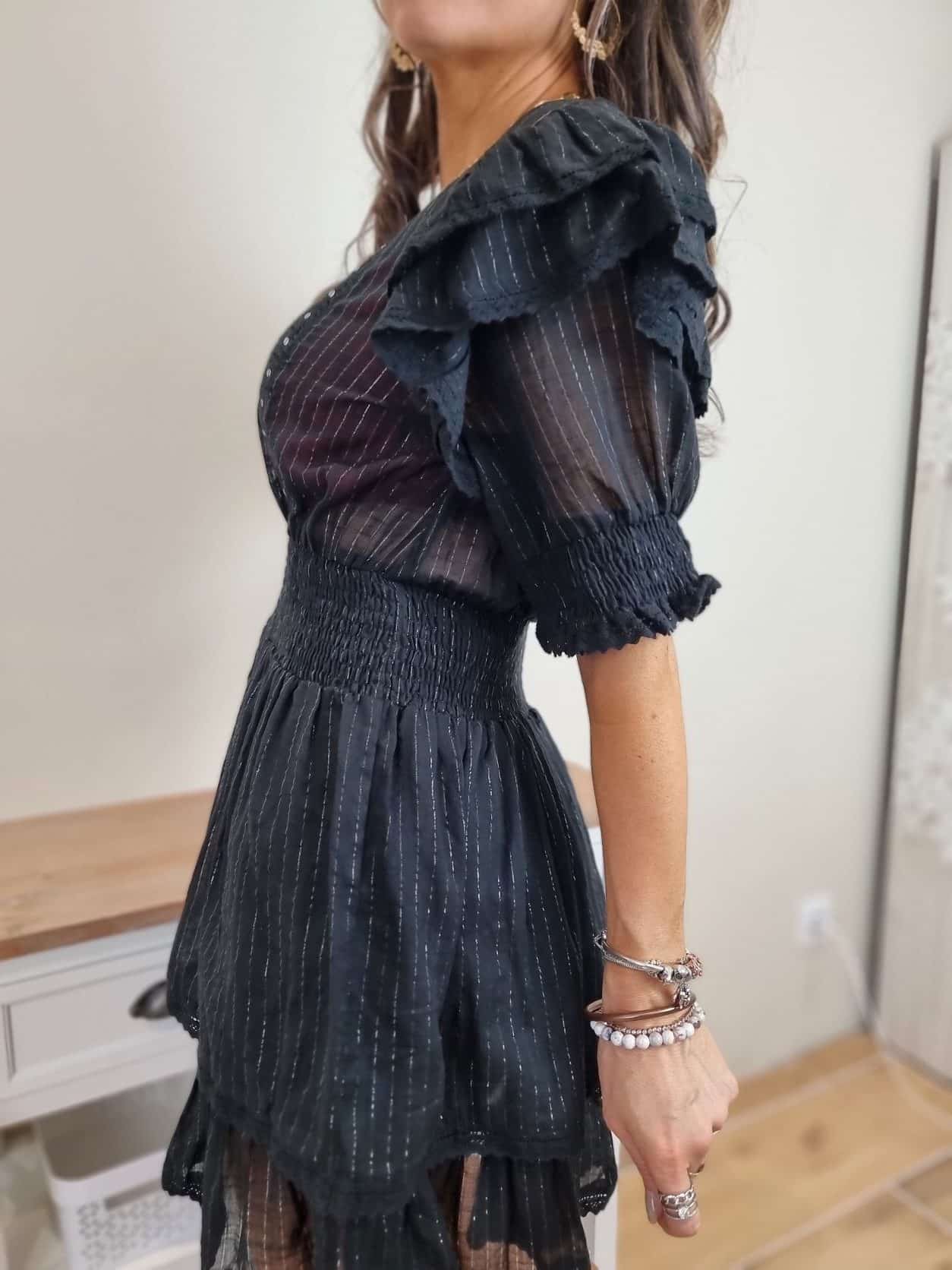 Robe noire Danitza – Image 2