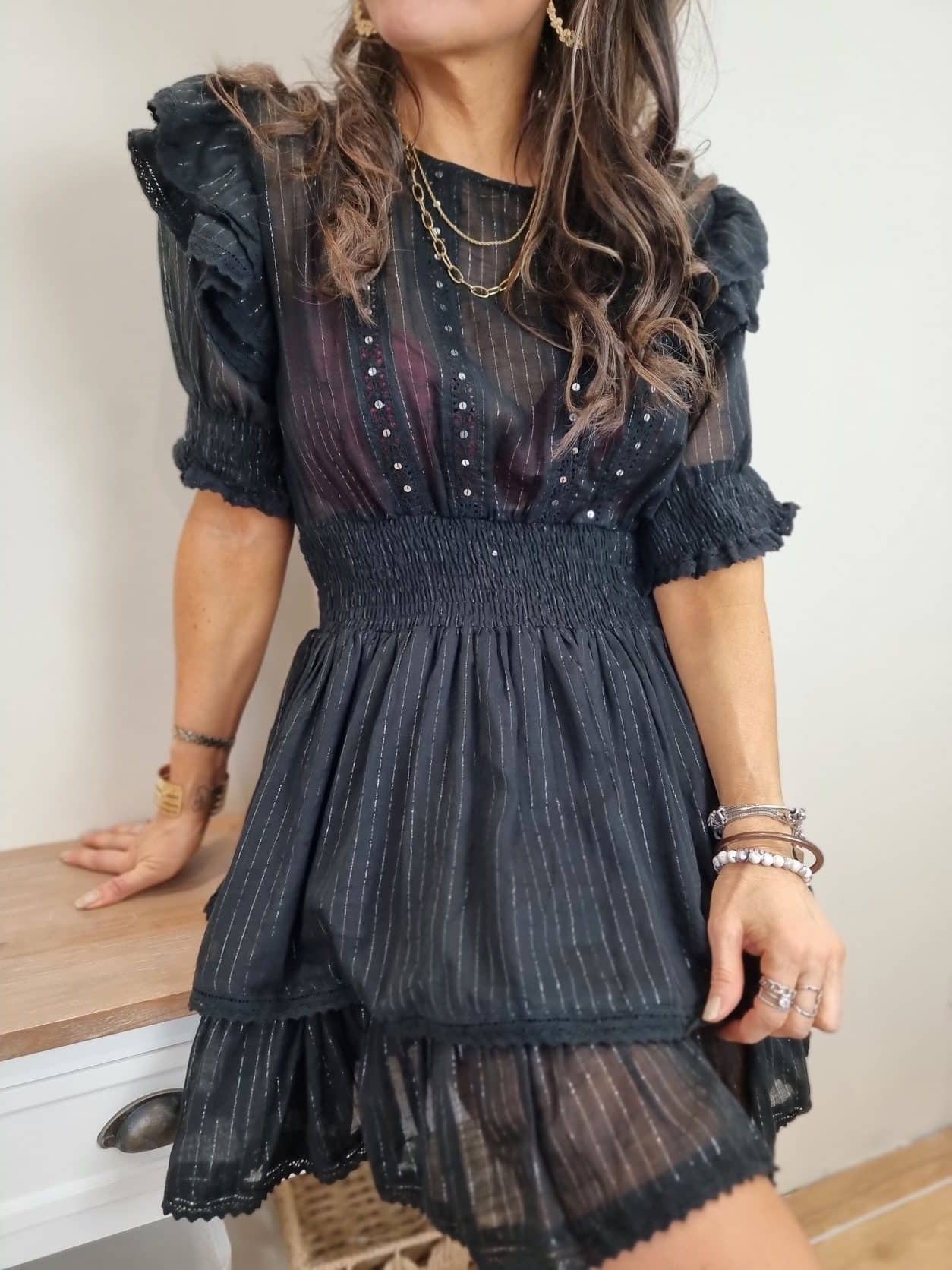 Robe noire Danitza