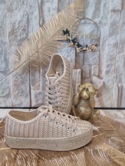 Alternative view of Chaussure Corde Beige ✨