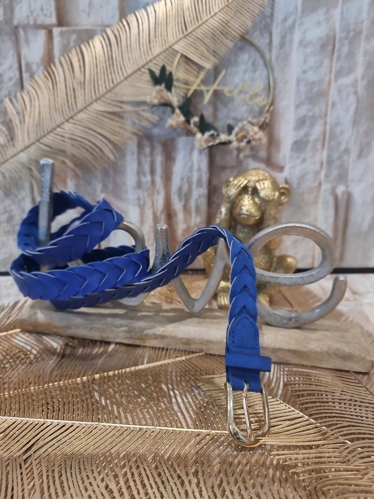 Ceinture Bleue Roi CLARA 👑