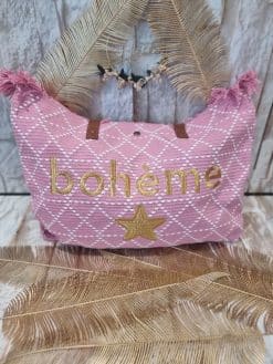 Sac Bohème Rose