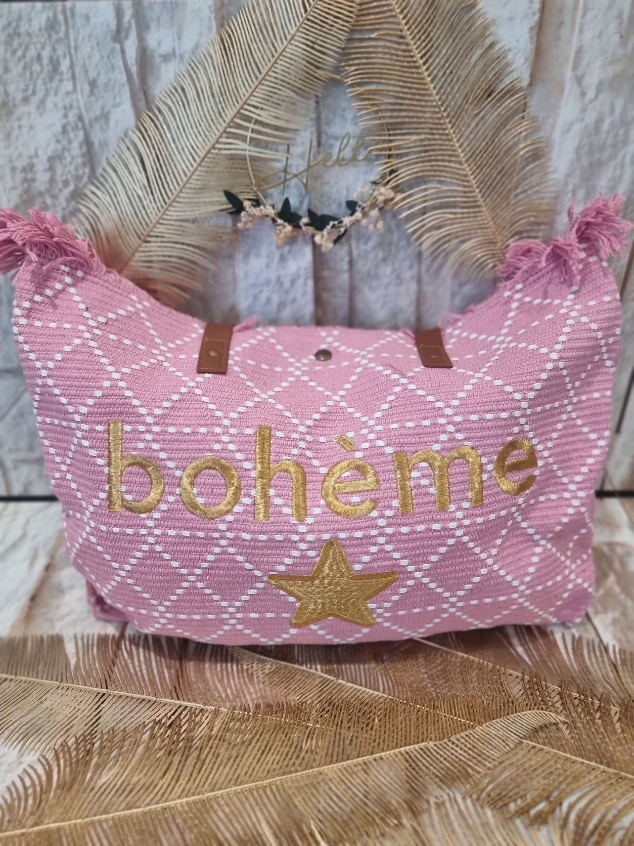Sac Bohème Rose - Image 4