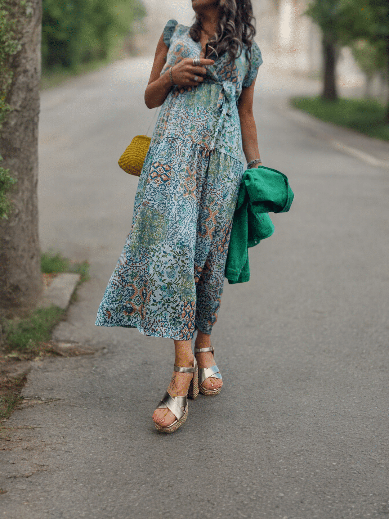 Robe Verte Hollis🌸 - Image 2
