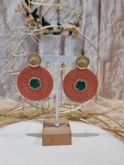 Alternative view of Boucles Séréna Orange