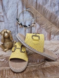 Sandales Azély Jaune ☀️